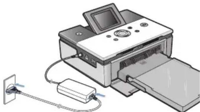 SAMSUNG SPP2040 - Branchement du cordon d'alimentation - 2