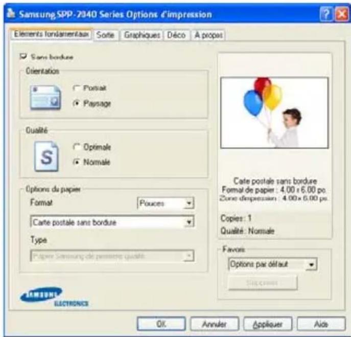 SAMSUNG SPP2040 - Utilisation d'un réglage favori - 1