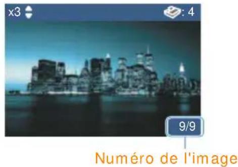 SAMSUNG SPP2040 - Utilisez les boutons Gauche et Droite pour selectionner une image à partir de l'affichage. - 1