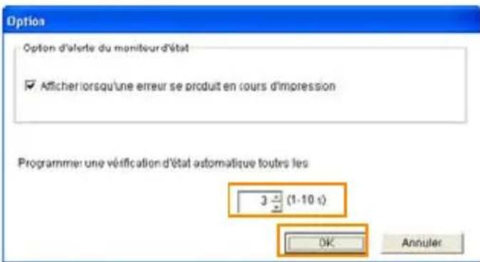 SAMSUNG SPP2040 - Planification des vérifications de l'etat de l'imprimante - 1