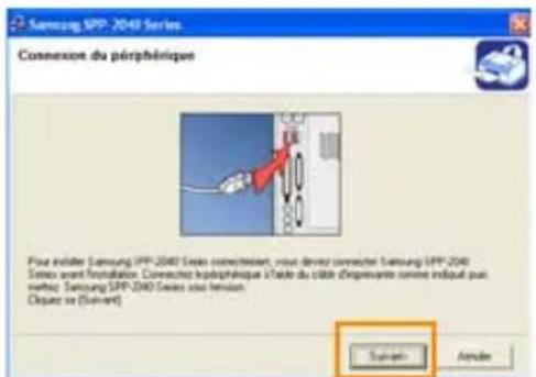 SAMSUNG SPP2040 - Réinstallation du programme - 3