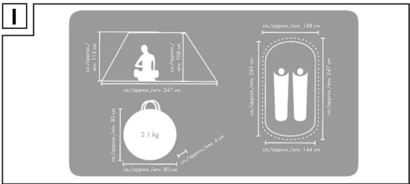 CRIVIT IAN 311325 - WERPTENT - 8