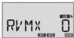 Hitec Eclipse 7 - Programmation du mixage anticouple : - 1