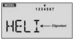 Hitec Eclipse 7 - Exemple de programmation HELICO (HELI) - 1