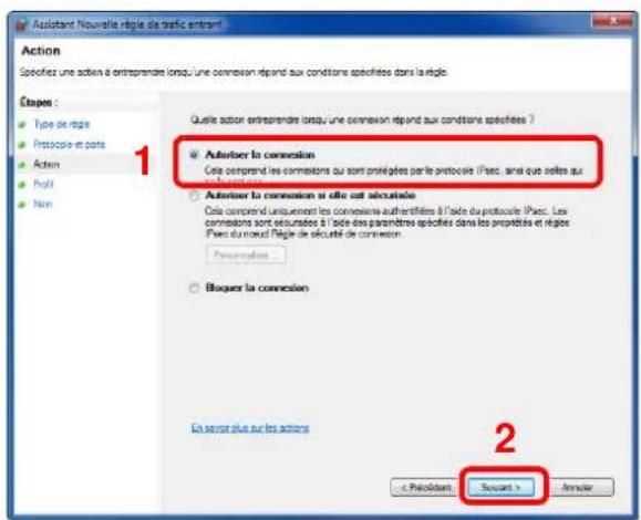 KYOCERA TASKalfa 350ci - Sélectionner [Port]. - 3