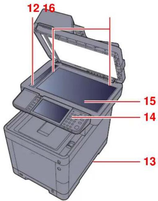 KYOCERA TASKalfa 350ci - Extérieur de la machine - 2