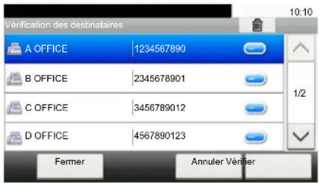 KYOCERA TASKalfa 350ci - Conf. dest. avant envoi (page 8-22) - 1