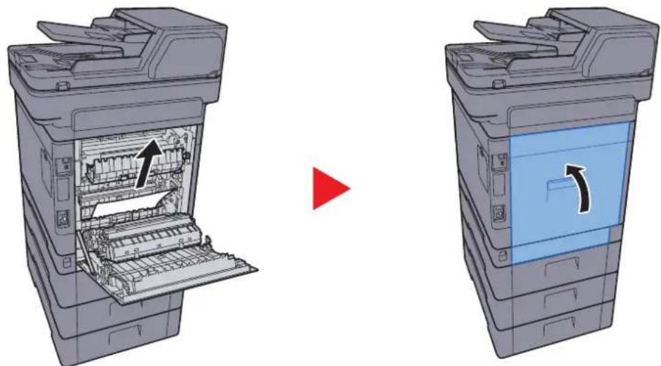 KYOCERA TASKalfa 350ci - Capot arrière 1 (alimentation) - 2