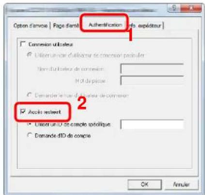 KYOCERA TASKalfa 350ci - Configurer les paramètres. - 1