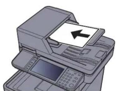 KYOCERA TASKalfa 350ci - Mettre en place les originaux. - 1