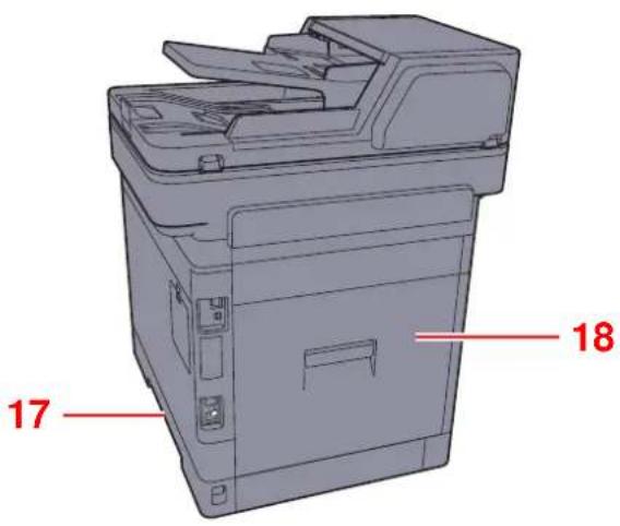 KYOCERA TASKalfa 350ci - Extérieur de la machine - 3