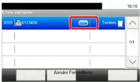KYOCERA TASKalfa 350ci - Vérifier les informations. - 1