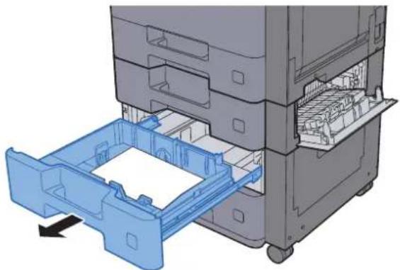 KYOCERA TASKalfa 356ci - Tirer le magasin 3 jusqu'à ce qu'il se bloque. - 1