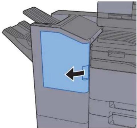 KYOCERA TASKalfa 356ci - Ouvrir le module de finition 3000 feuilles. - 1