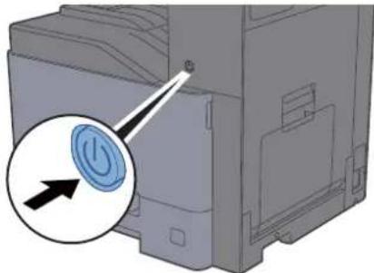 KYOCERA TASKalfa 356ci - Mise sous tension - 1
