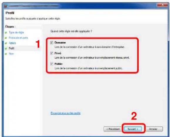 KYOCERA TASKalfa 356ci - Sélectionner [Port]. - 4