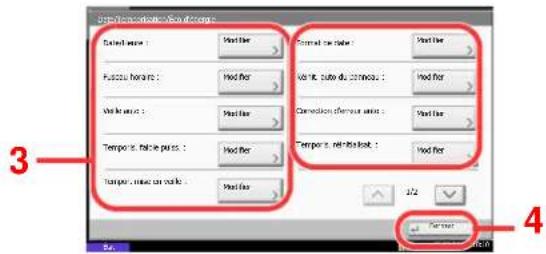 KYOCERA TASKalfa 356ci - Sélectionner une fonction. - 2