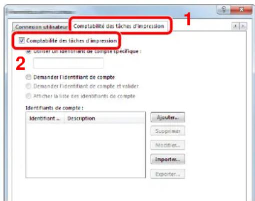 KYOCERA TASKalfa 356ci - Configurer les paramètres. - 1