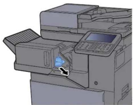KYOCERA TASKalfa 356ci - Élimination des agrafes coincées dans le module de finition interne - 2