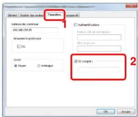 KYOCERA TASKalfa 356ci - Configurer le pilote WIA. - 1