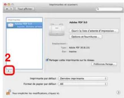 KYOCERA TASKalfa 356ci - Configurer l'imprimante. - 3