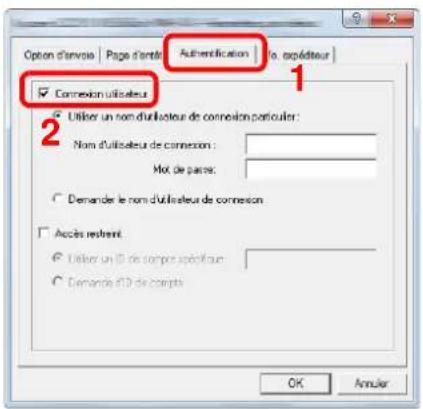 KYOCERA TASKalfa 356ci - Configurer les paramètres. - 1