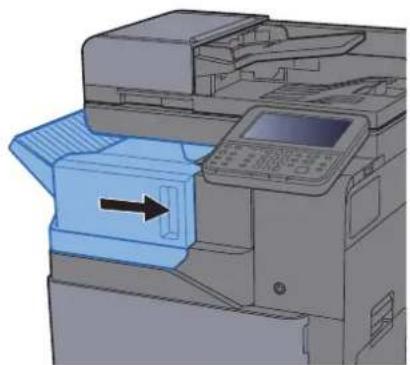 KYOCERA TASKalfa 356ci - Élimination des agrafes coincées dans le module de finition interne - 5