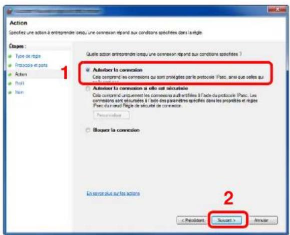KYOCERA TASKalfa 356ci - Sélectionner [Port]. - 3