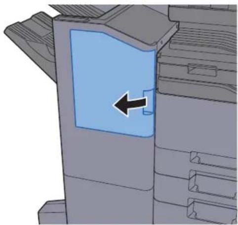 KYOCERA TASKalfa 356ci - Ouvrir le module de finition 3000 feuilles. - 1
