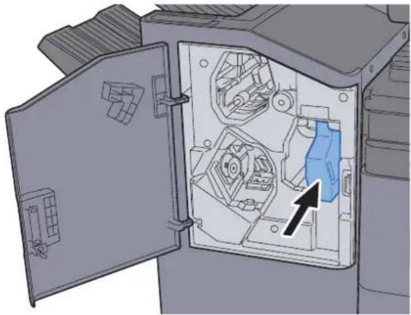 KYOCERA TASKalfa 356ci - Vider le bac de recupération de perforation. - 2