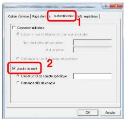 KYOCERA TASKalfa 356ci - Configurer les paramètres. - 1