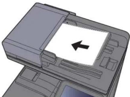 KYOCERA TASKalfa 356ci - Mettre en place les originaux. - 1