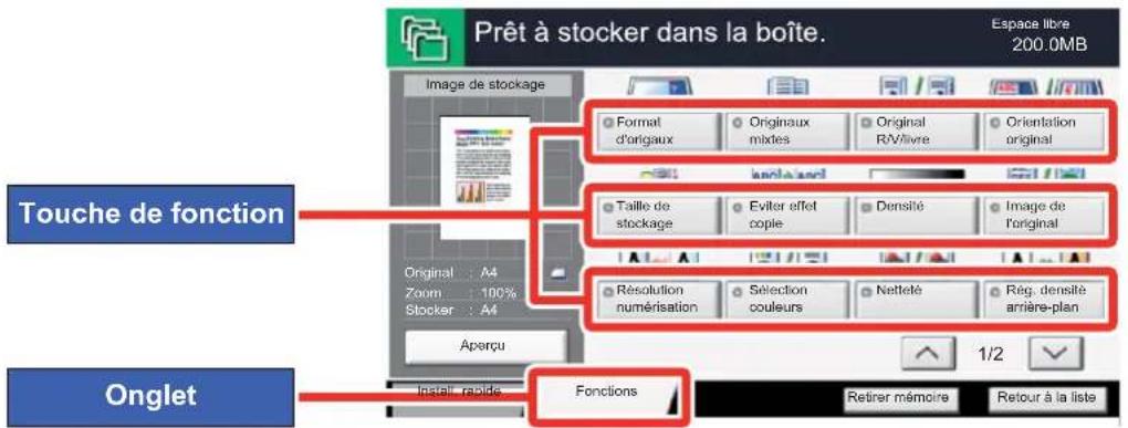 KYOCERA TASKalfa 356ci - Mémoire amovible (Stocker fichier, Impression de documents) - 1