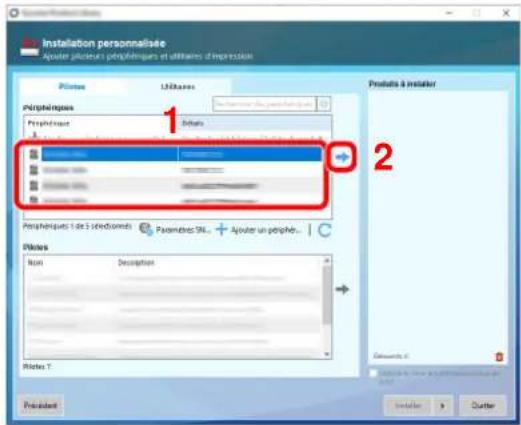 KYOCERA TASKalfa 8353ci - Installer le logiciel. - 1