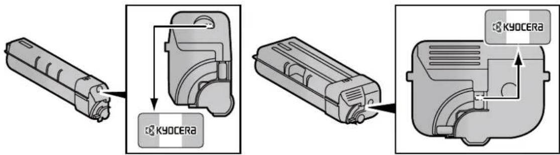 KYOCERA TASKalfa 8353ci - Nous recommandons d'utiliser nos cartouches de toner originales, qui ont subi des essais de contrôle qualité rigoureux afin de maintenir la qualité. - 1