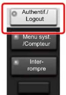 KYOCERA TASKalfa 8353ci - Déconnexion - 1