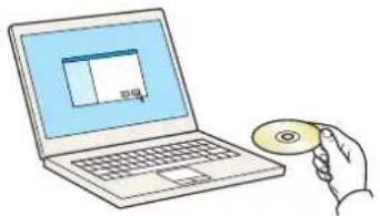 KYOCERA TASKalfa 8353ci - Insérer le DVD. - 1