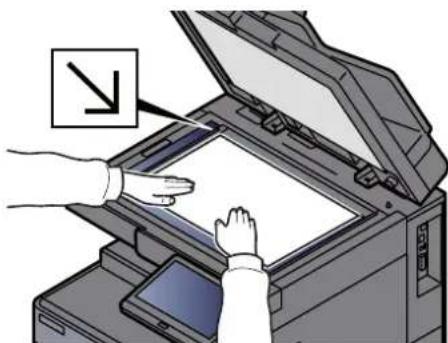 KYOCERA TASKalfa 3253ci - Mettre en place les originaux. - 2