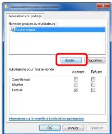 KYOCERA TASKalfa 3253ci - Configurer les paramètres d'autorisation. - 2
