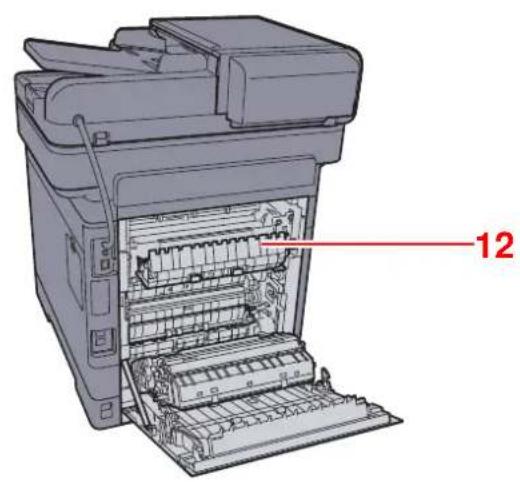KYOCERA TASKalfa 352ci - Connecteurs/intérieur - 2