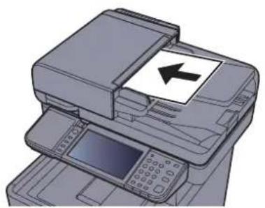 KYOCERA TASKalfa 352ci - Mettre en place les originaux. - 1