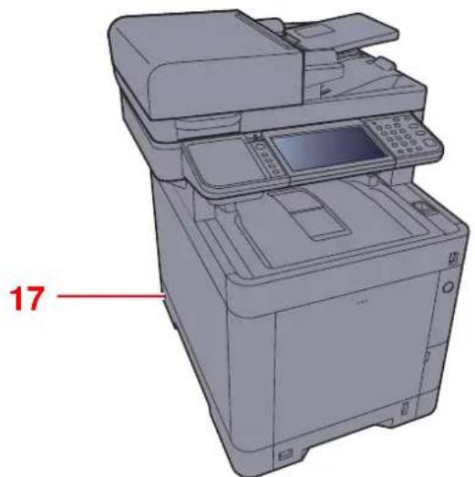 KYOCERA TASKalfa 352ci - Extérieur de la machine - 3