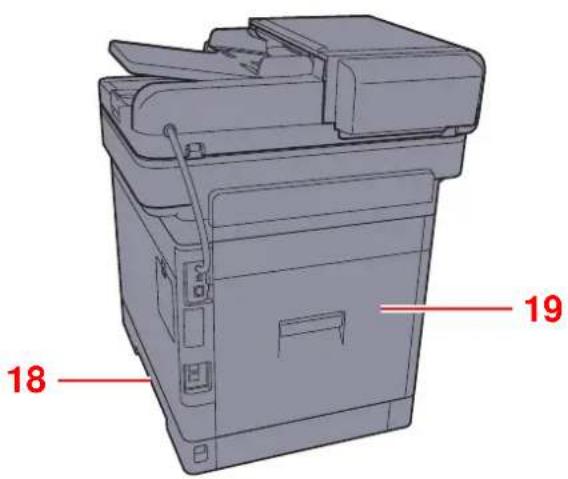 KYOCERA TASKalfa 352ci - Extérieur de la machine - 4