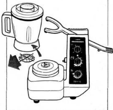 Thermomix 3300 - Mise en service de l'appareil : - 2