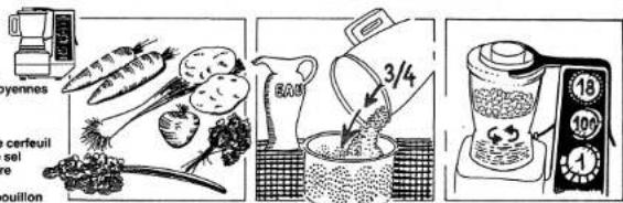 Thermomix 3300 - Le potage - 1