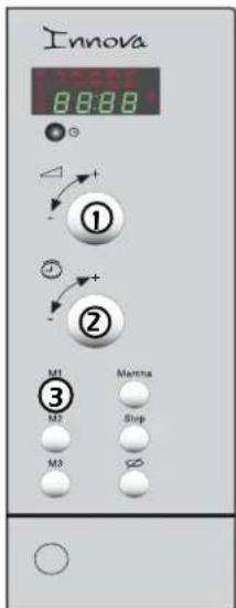 FAGOR MW3 206E - TOUCHES MEMOIRE M1 / M2 / M3 - 4