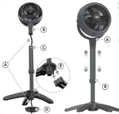 Vornado 533 - Nastavenie - 1