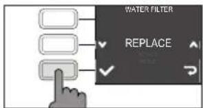 GAGGIA Cadorna Prestige RI9604 - Replacing the INTENZA+ water filter - 1
