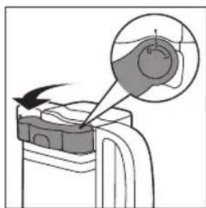 GAGGIA Cadorna Prestige RI9604 - Inserting the milk carafe - 1