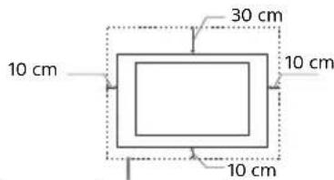 SONY Bravia KDL40WE665 - Aération - 1